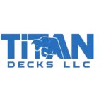 Official logo for Titan Decks LLC, professional deck builders and outdoor living contractors serving Central North Carolina.