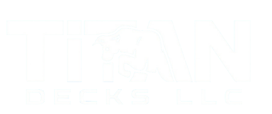 Titan Decks LLC official company logo - Professional deck and porch contractors in North Carolina.