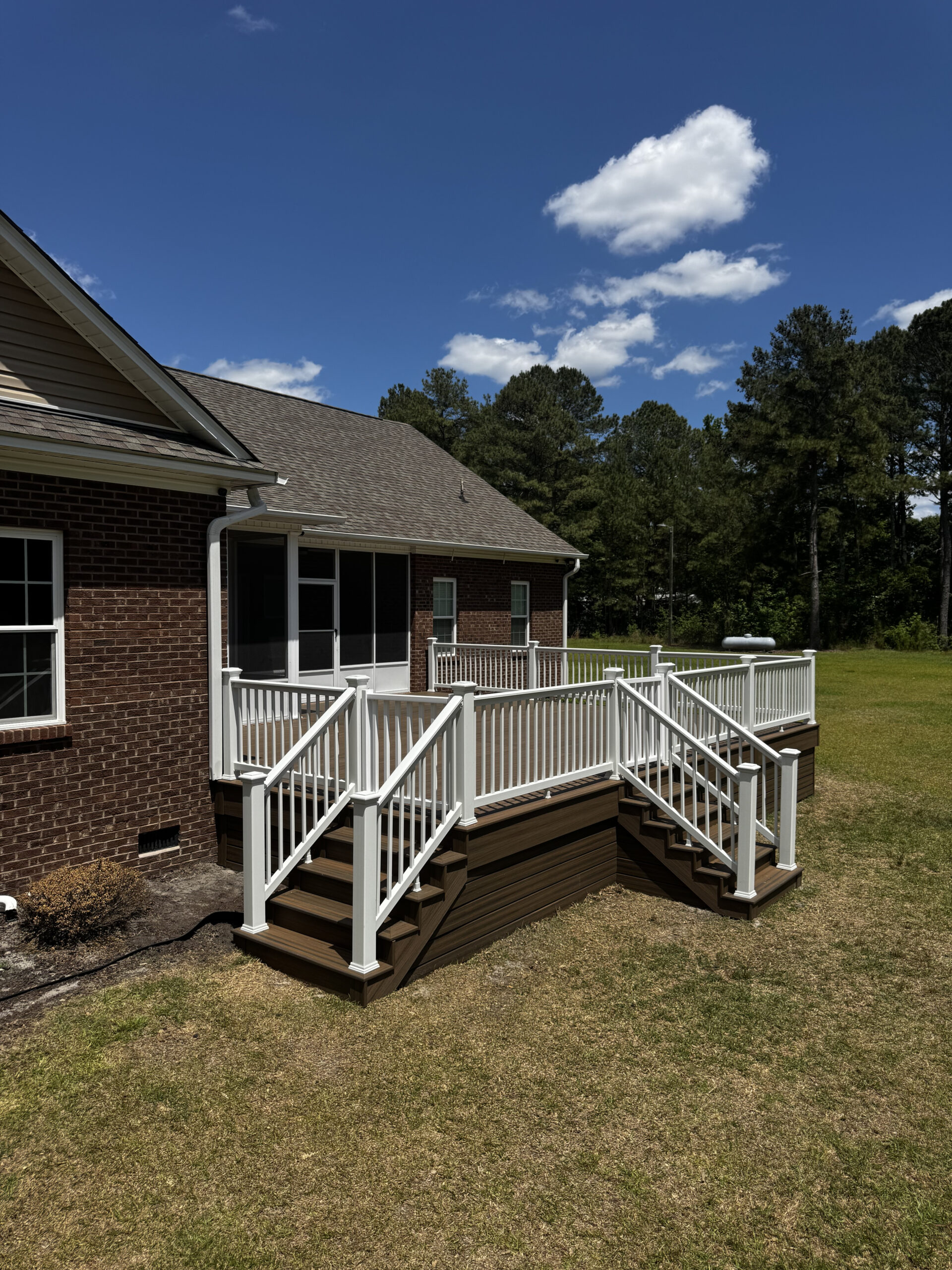 Trex Toasted Sand Deck Build In NC