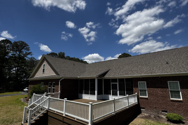 Titan Decks- Local Deck Builder-NC- New Trex Composite Toasted Sand Deck Build After Photo 7 Titan Decks- Local Deck Builder-NC- New Trex Composite Toasted Sand Deck Build After Photo 7