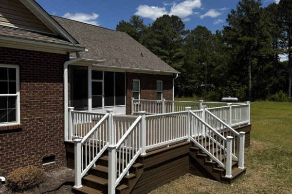 Trex Toasted Sand Deck Build In NC