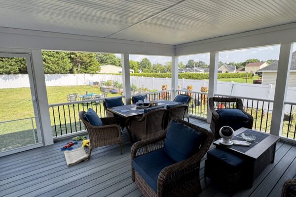 Trex Deck and Porch Build in Lillington North Carolina Trex Deck and Porch Build in Lillington North Carolina